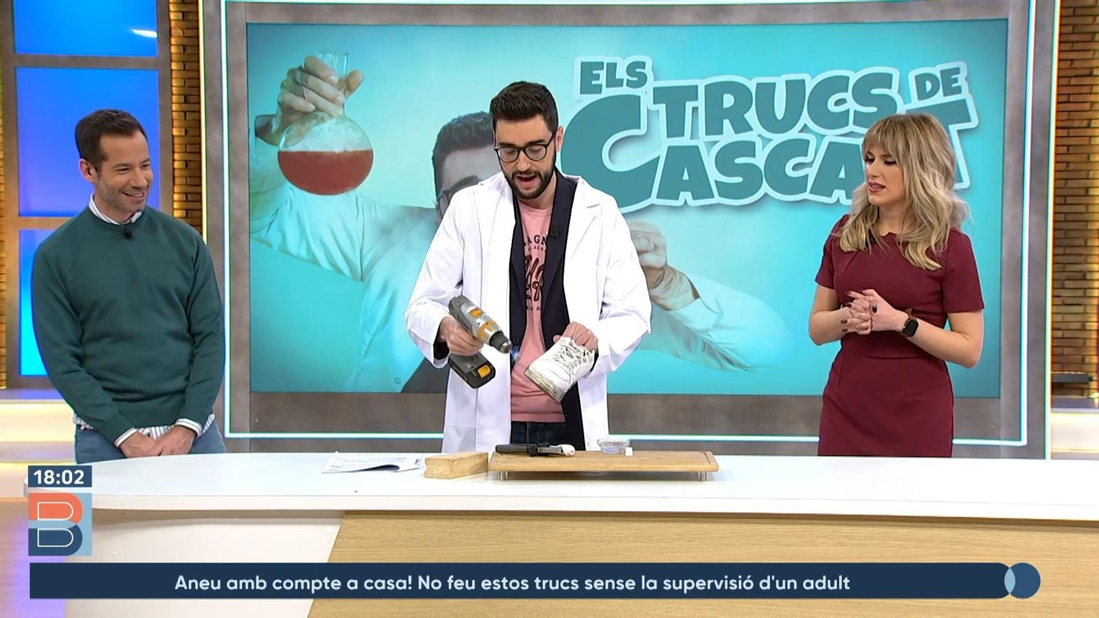 10.01.2023 | Netegem sabatilles i pelussa amb un trepant