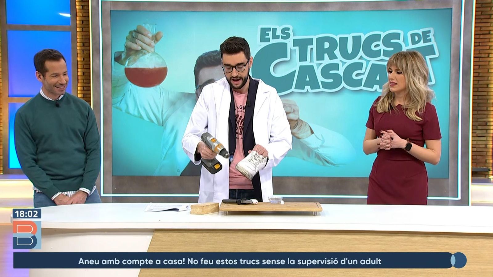 10.01.2023 | Netegem sabatilles i pelussa amb un trepant