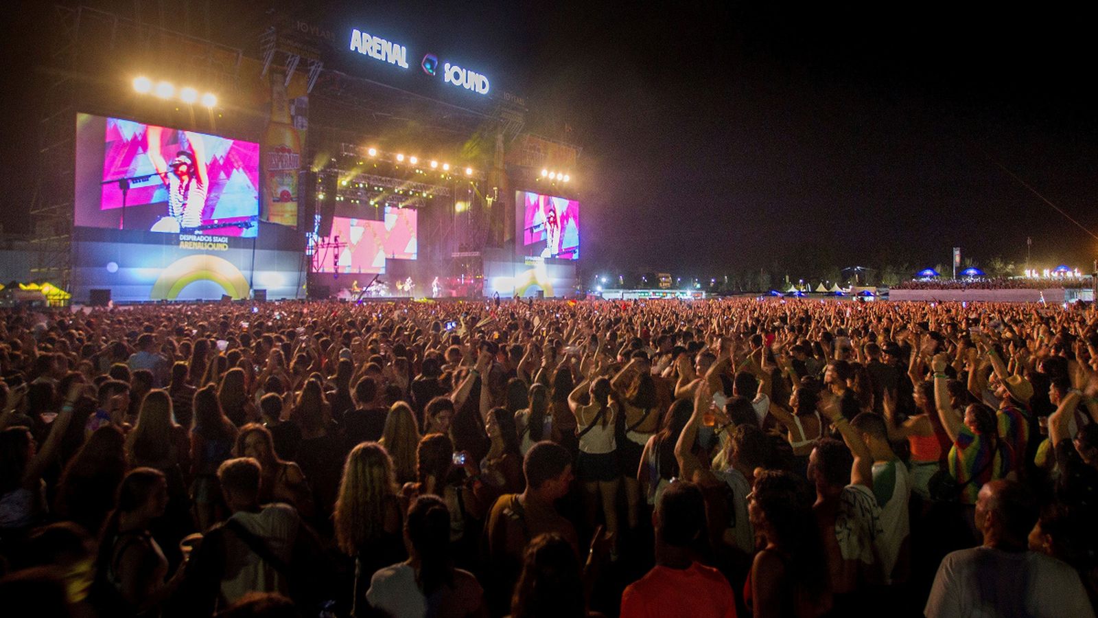 Un dels concerts de l'última jornada de l'Arenal Sound