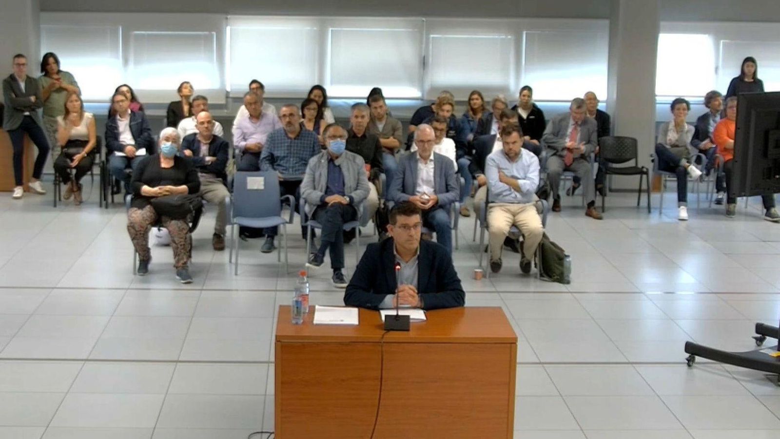 L'expresident de la Diputació de València, Jorge Rodrñiguez, declara davant el tribunal del cas Alqueria