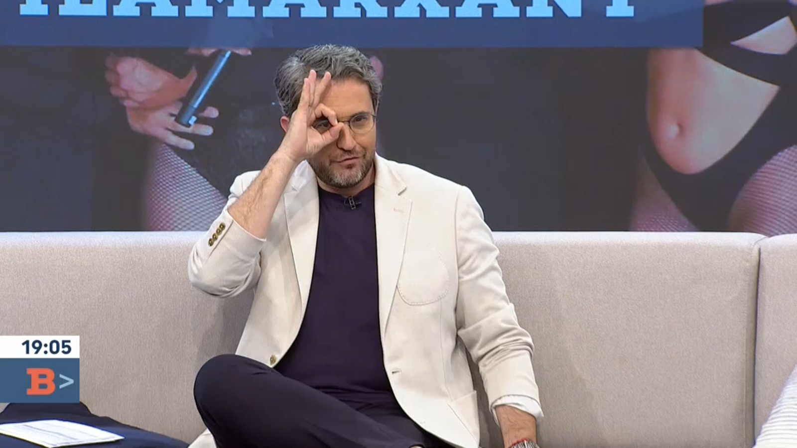 Màxim Huerta, fan de l'equip de Chanel