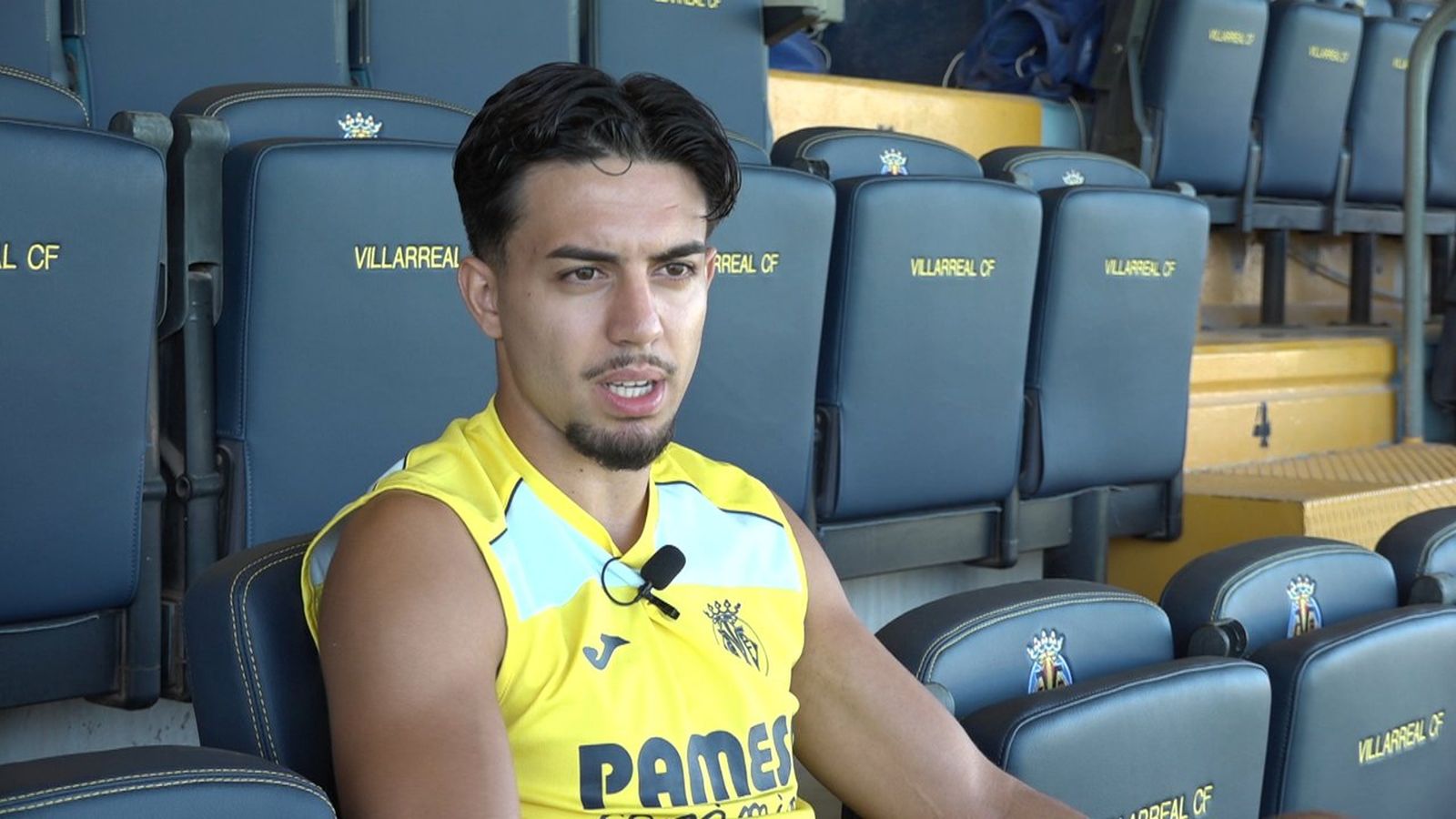 Entrevista al jugador del Villarreal, Ilias Akhomach