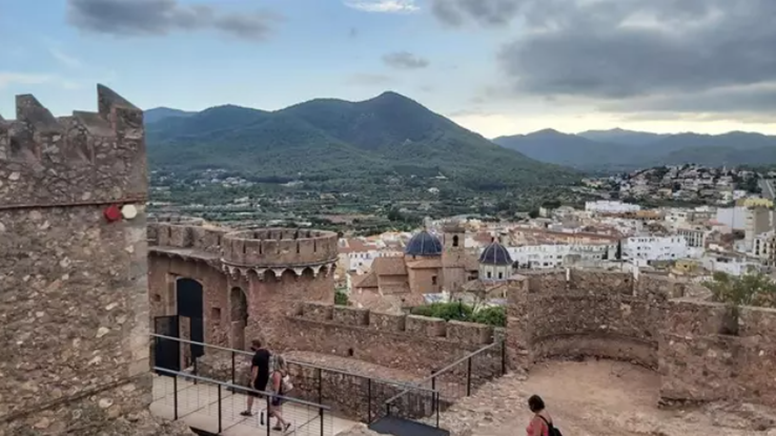 Panoràmica del municipi d'Onda (Plana Baixa) des del castell