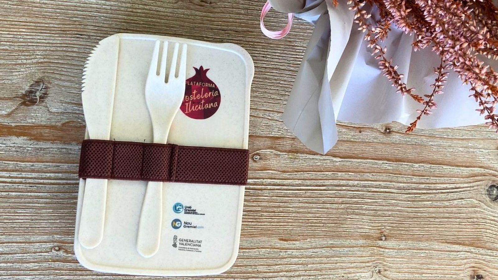 Tupper de la campanya impulsada per la Plataforma Hosteleria Ilicitana