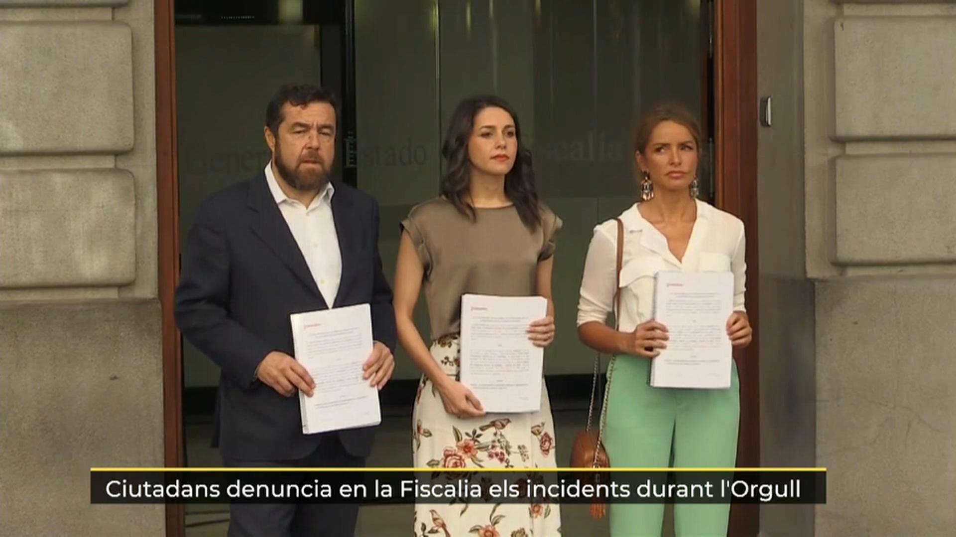 Ciutadans demanarà explicacions al govern central sobre l’informe policial del dia de l’Orgull Ciutadans demanarà explicacions al govern central sobre l’informe policial del dia de l’Orgull