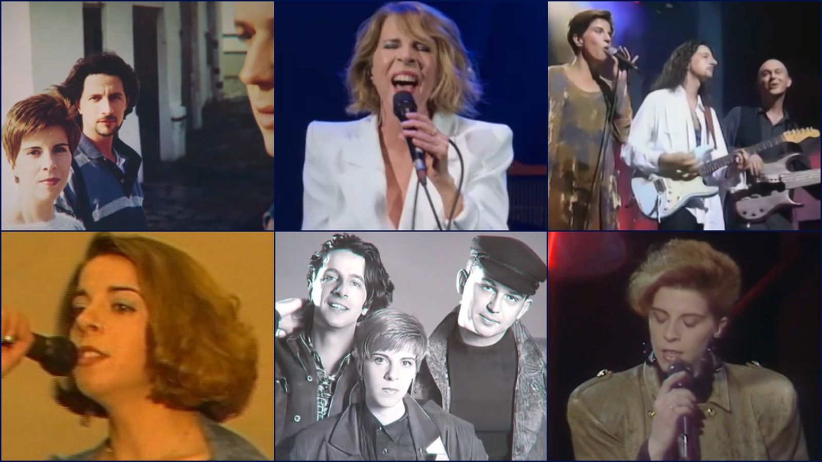 Imatges de la carrera musical de Sole Giménez