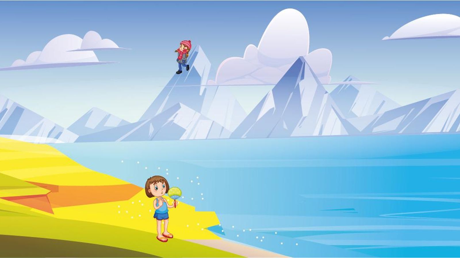 Per què fa calor a la platja i fred a la muntanya?