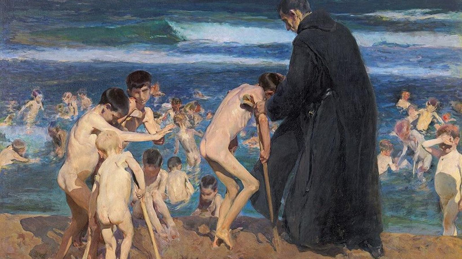 'Trista herència!', pintat per Joaquim Sorolla el 1899