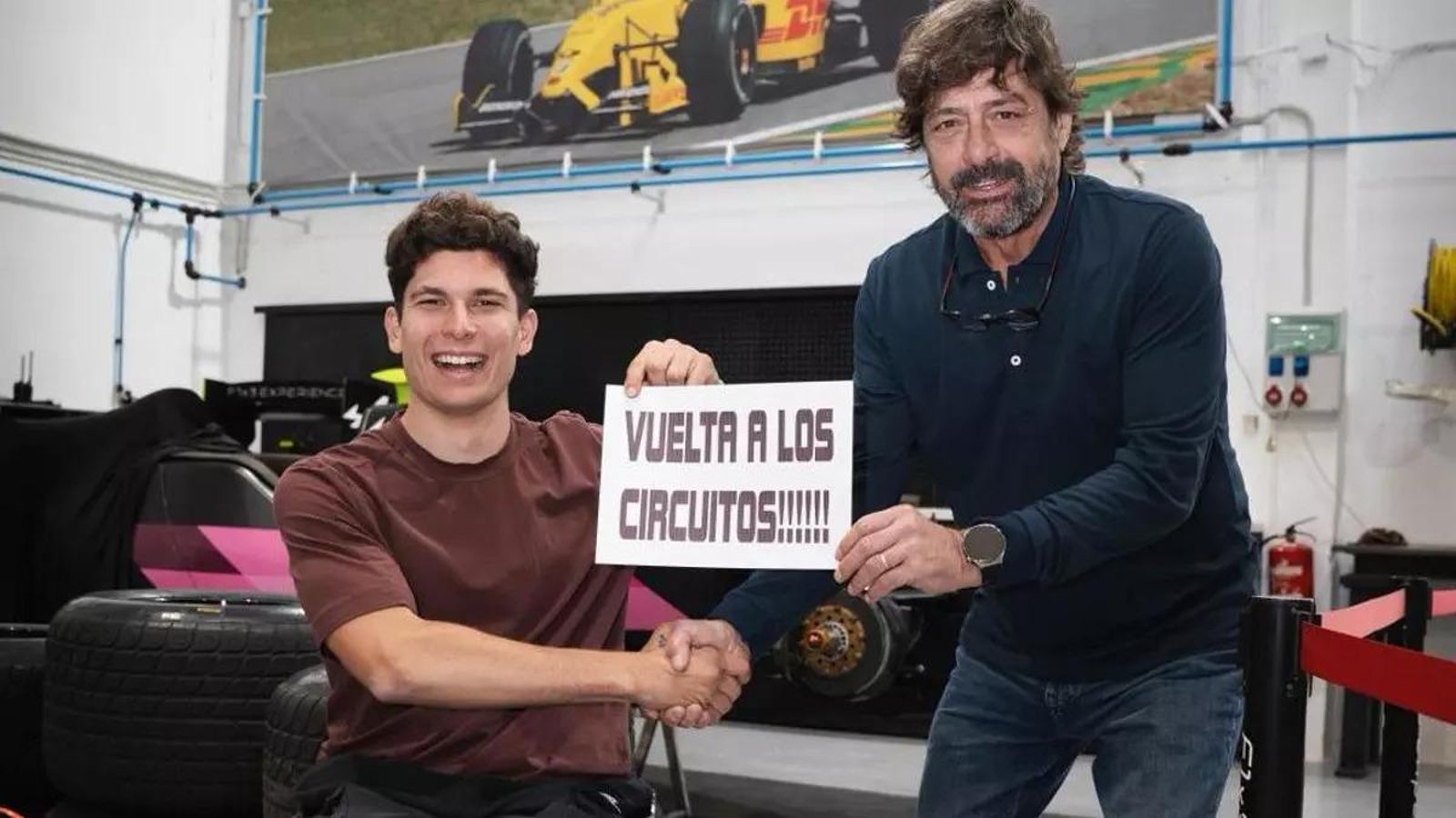 Tatay anuncia el retorn als circuits Tatay anuncia el retorn als circuits