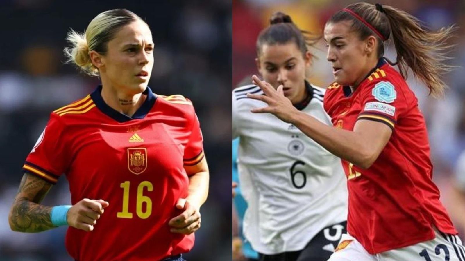 Les futbolistes Mapi León i Patri Guijarro