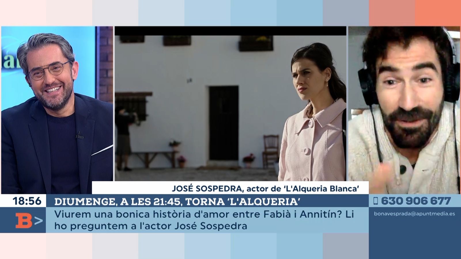 15.10.2021 | A pocs dies dels nous capítols de ‘L’Alqueria Blanca’ parlem amb Fabià (etiqueta interna Lalqueria)