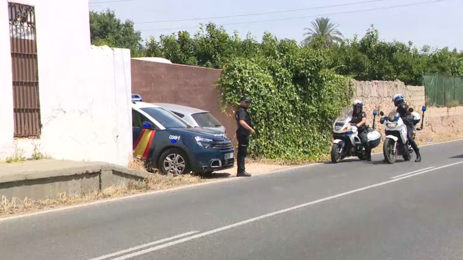 Casa d'Alzira on s'ha trobat el cos de la dona ALZIRA