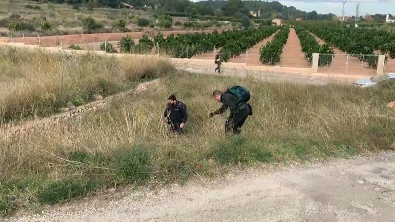 Treballs de recerca en la zona muntanyosa de Manuel, la setmana passada