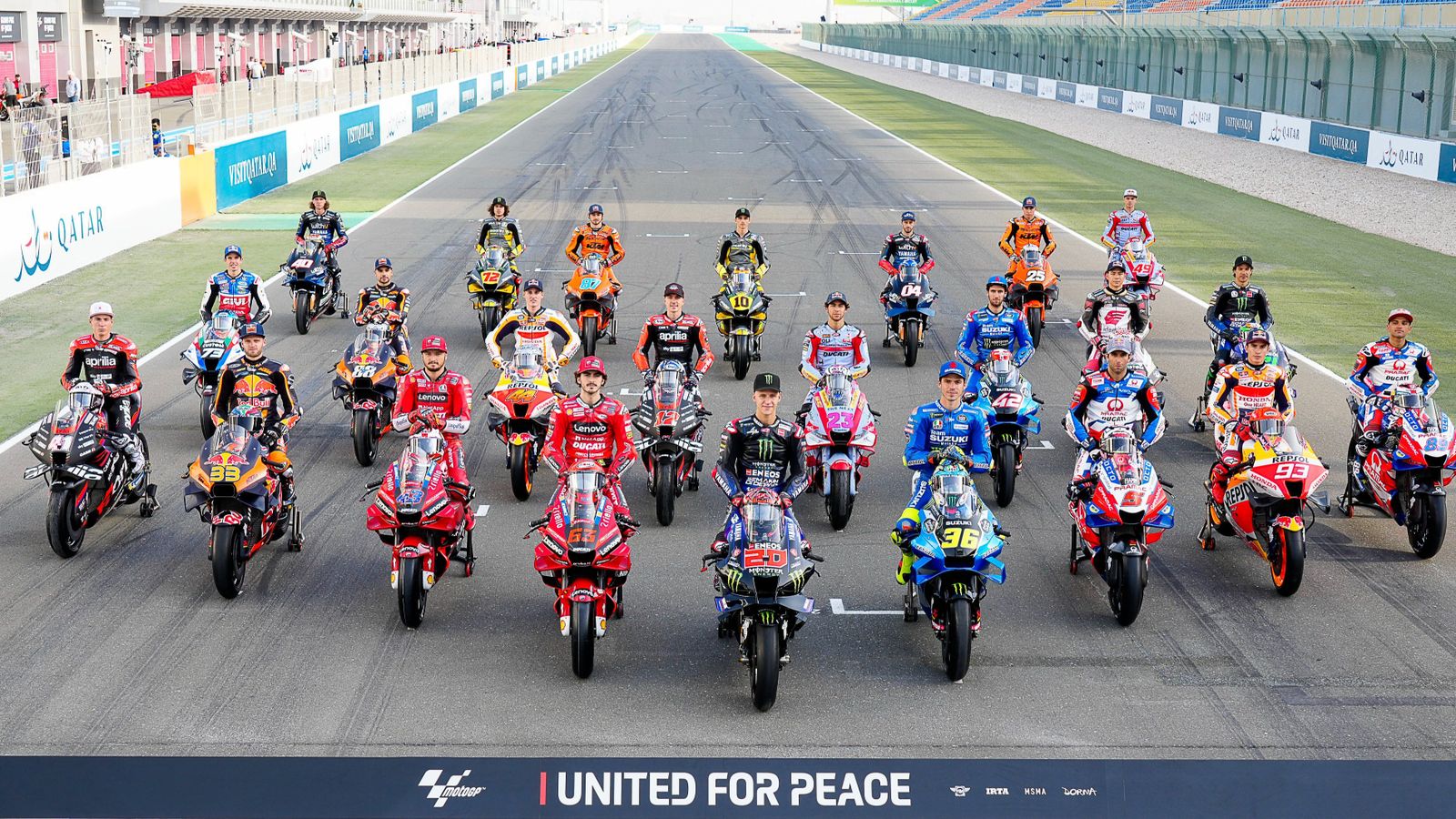 Tots els pilots de Moto GP de la temporada 2022