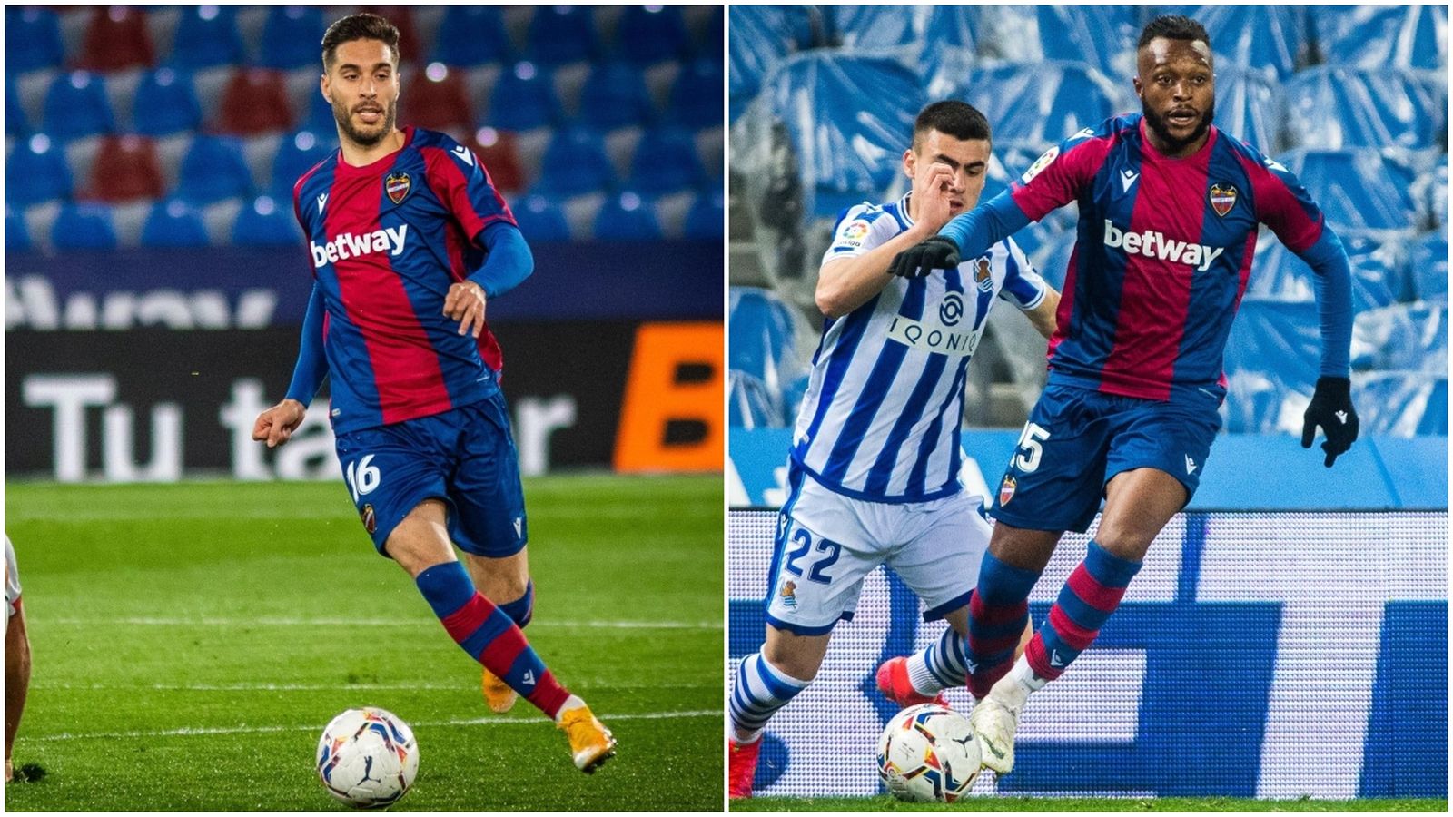 Rochina i Doukouré es desvinculen del Llevant