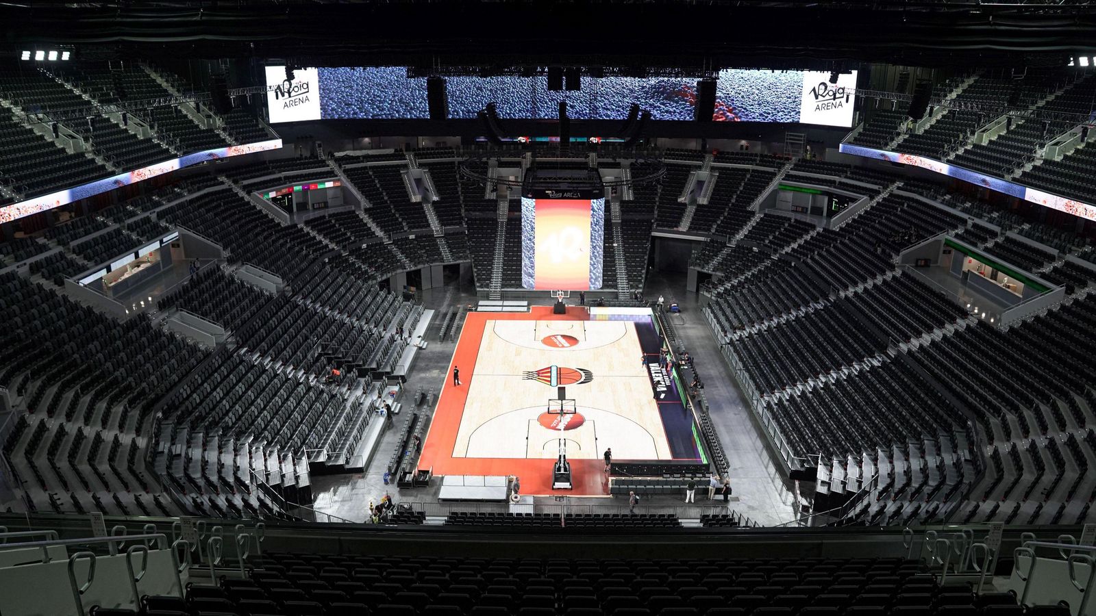 Imatge de l'interior del Roig Arena
