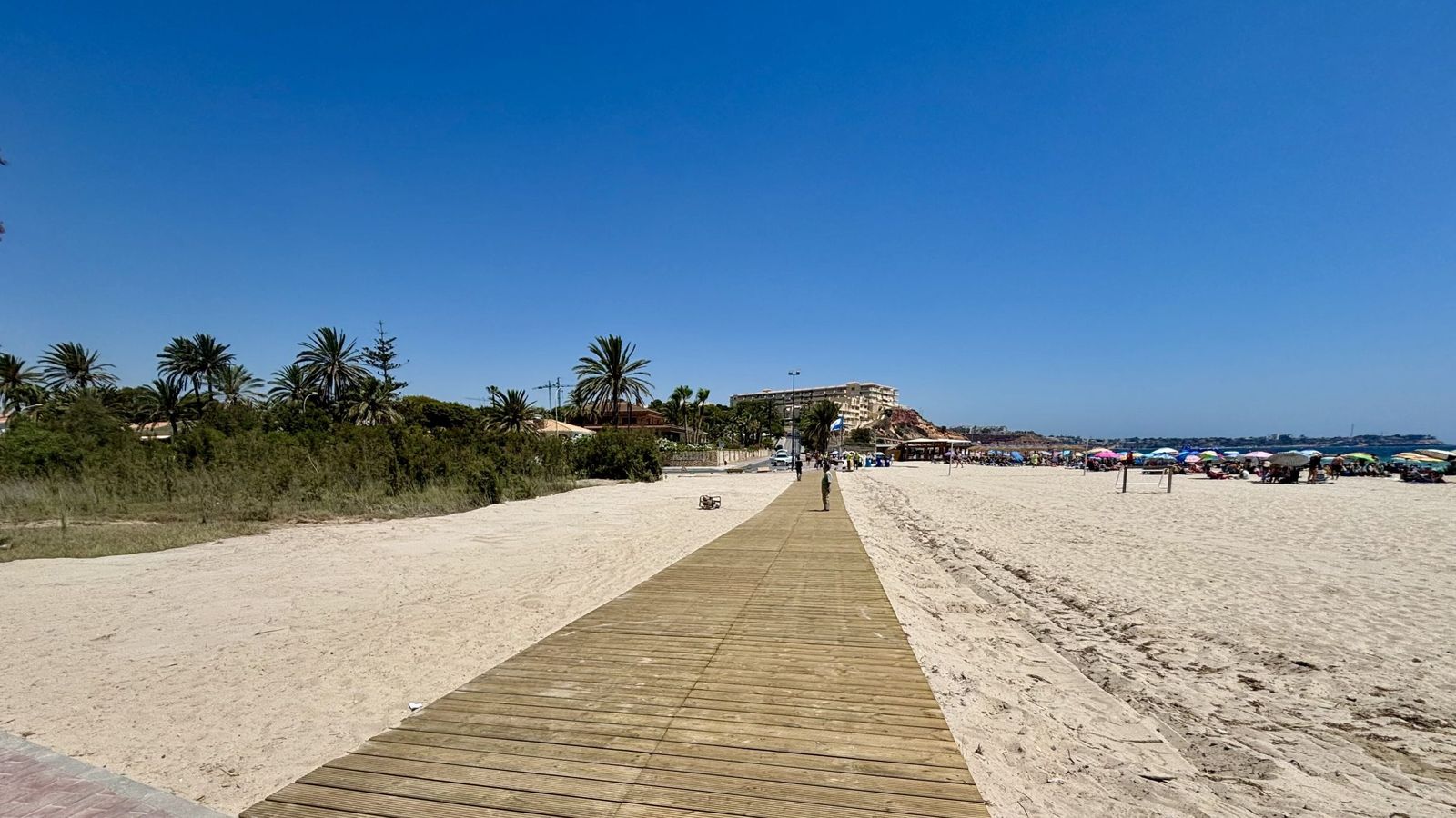 Platja tancada al bany a Orihuela