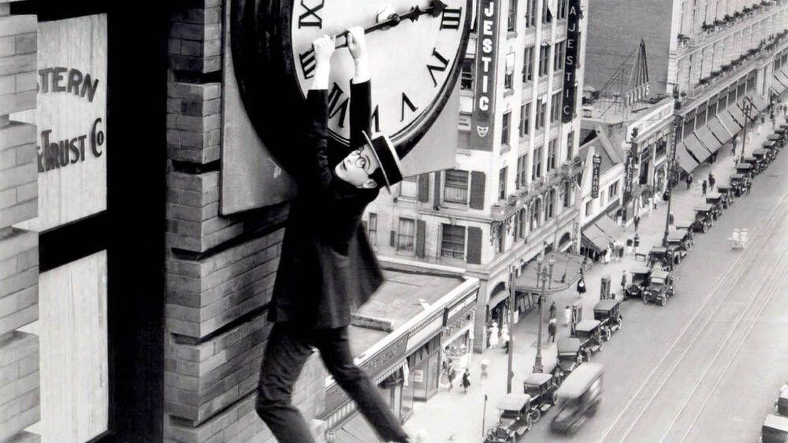 Harold Lloyd en la pel·lícula Safety Last!