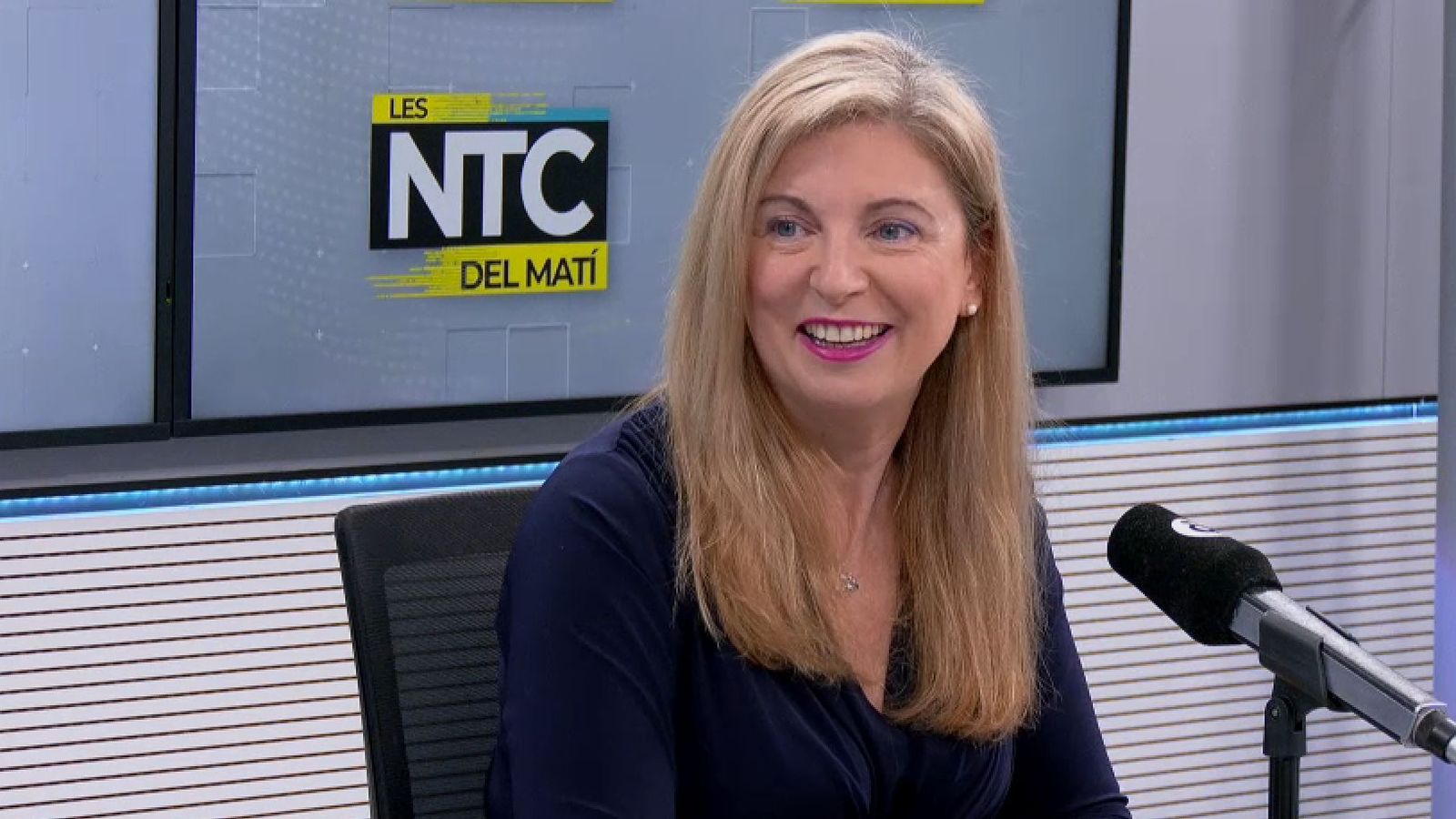 Amparo Marco, senadora socialista, durant la seua intervenció en 'Les notícies del matí'