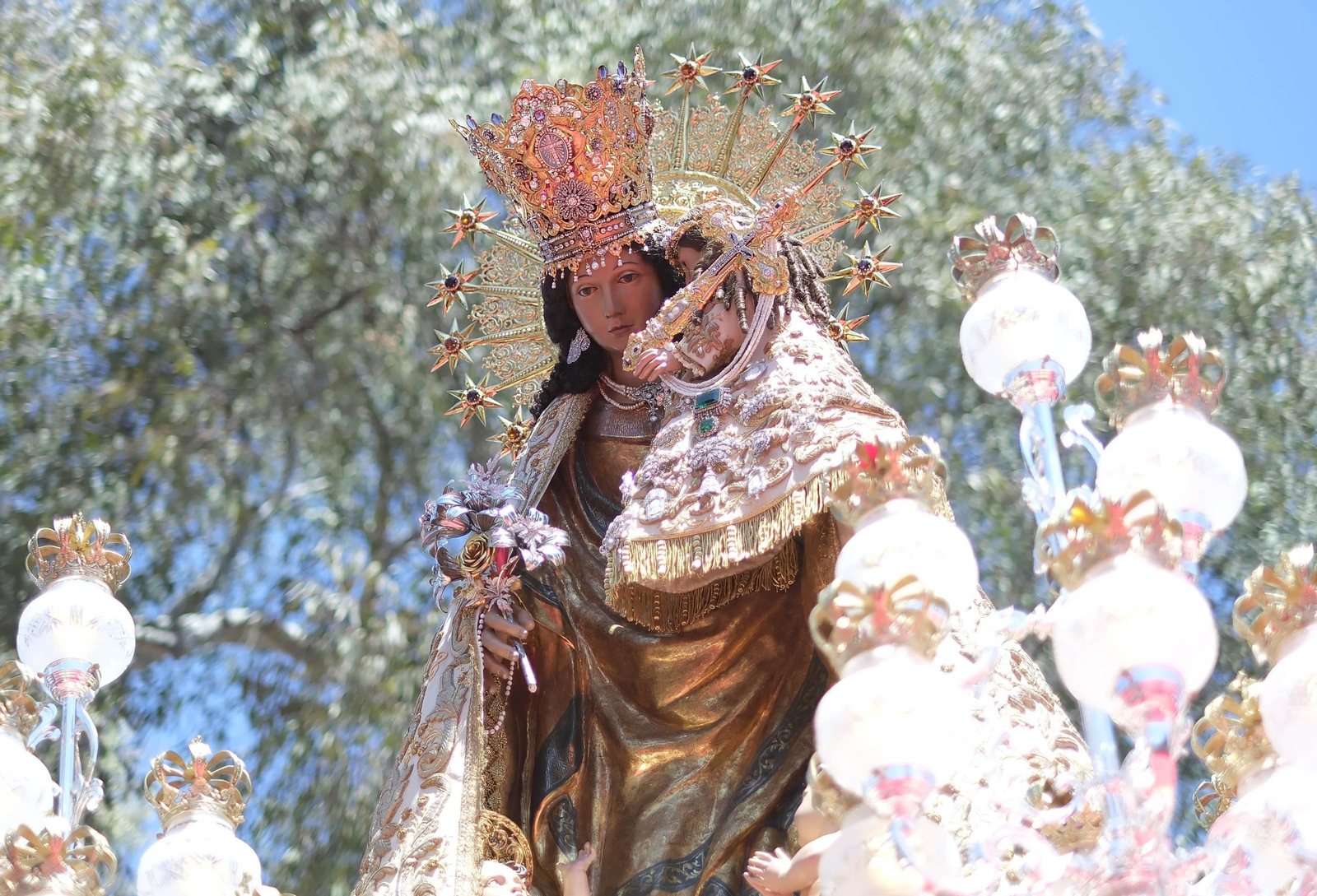 Imatge de la Mare de Déu dels Desemparats