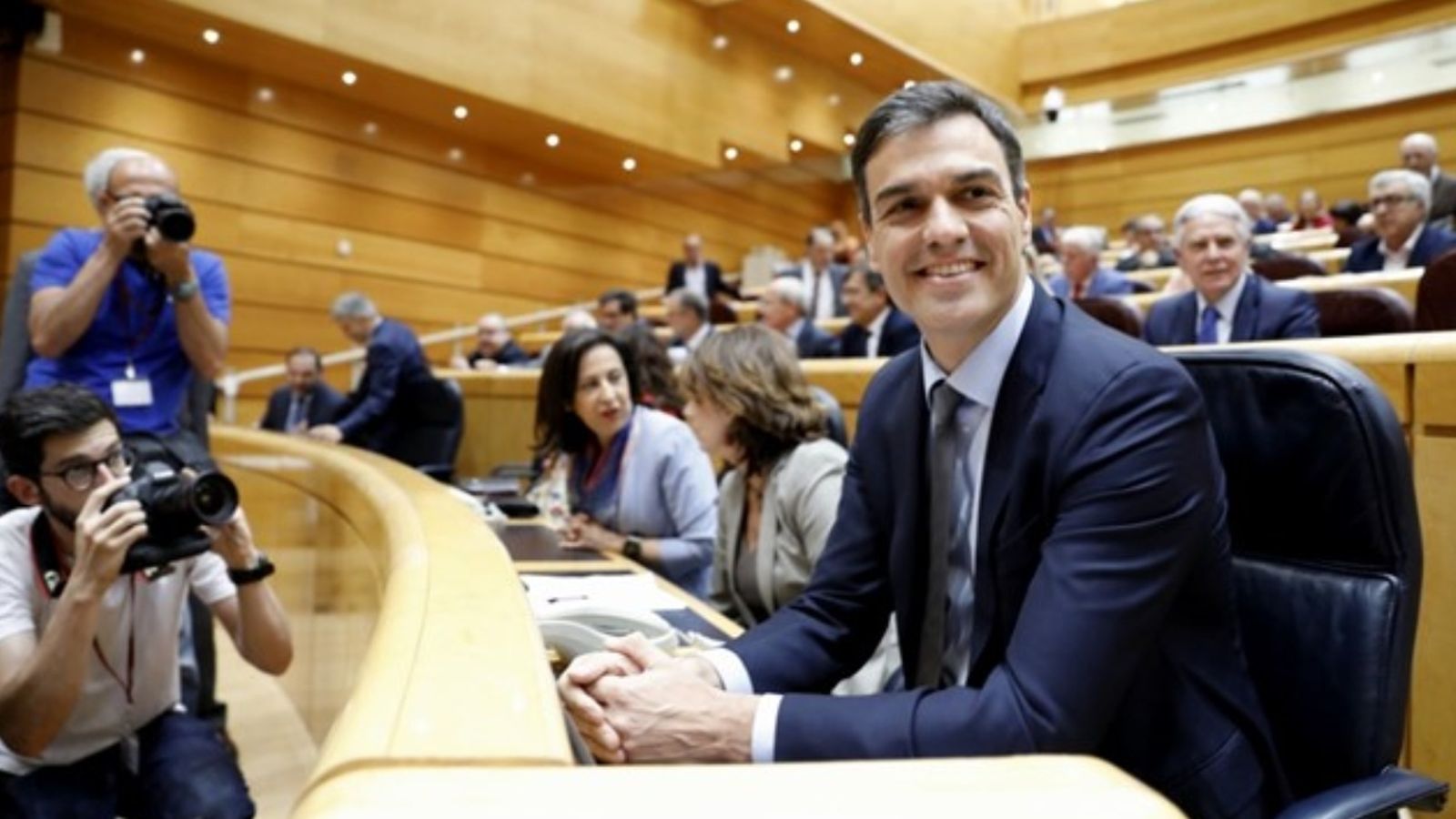 Pedro Sánchez, al Senat