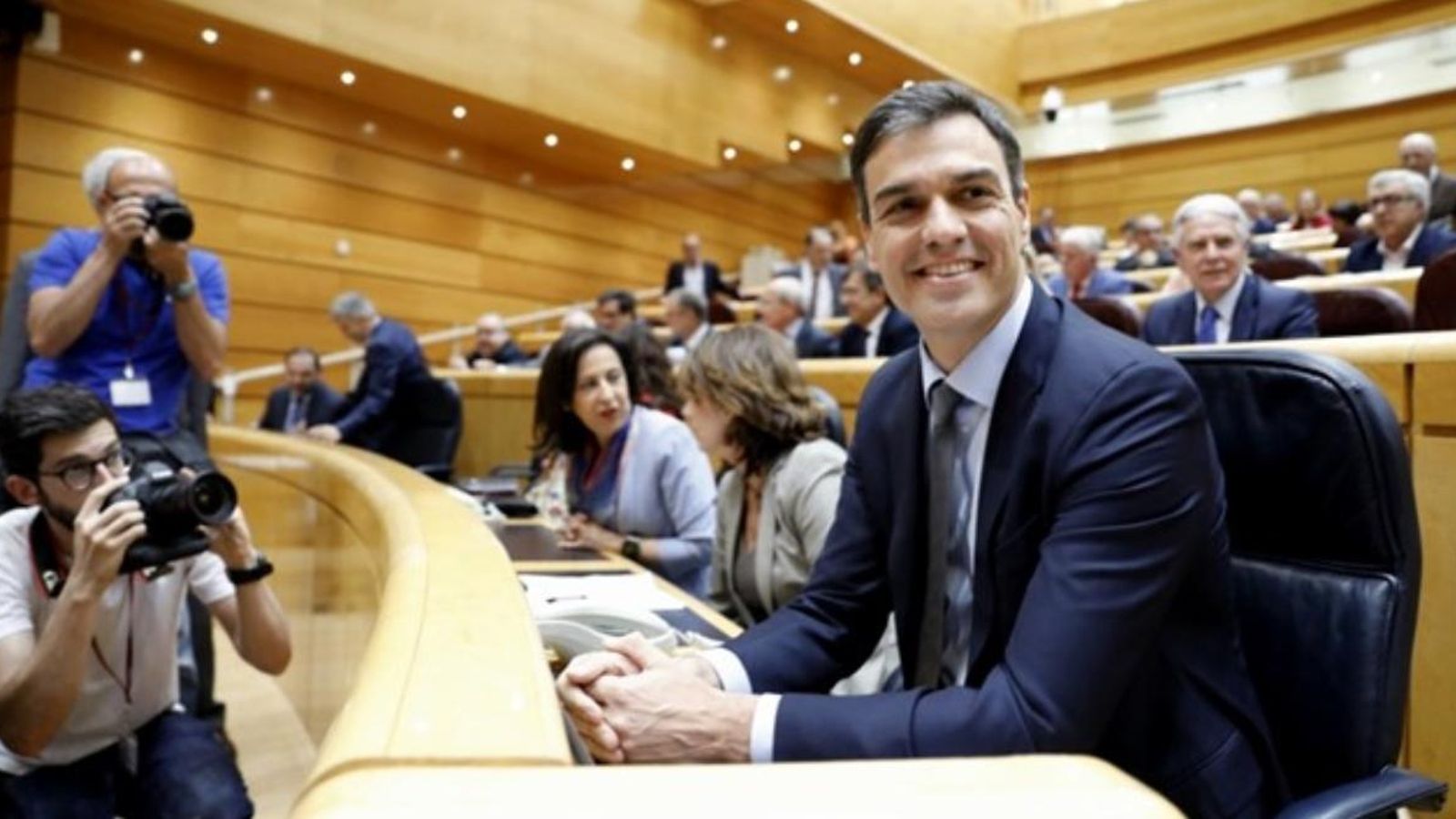 Pedro Sánchez, al Senat