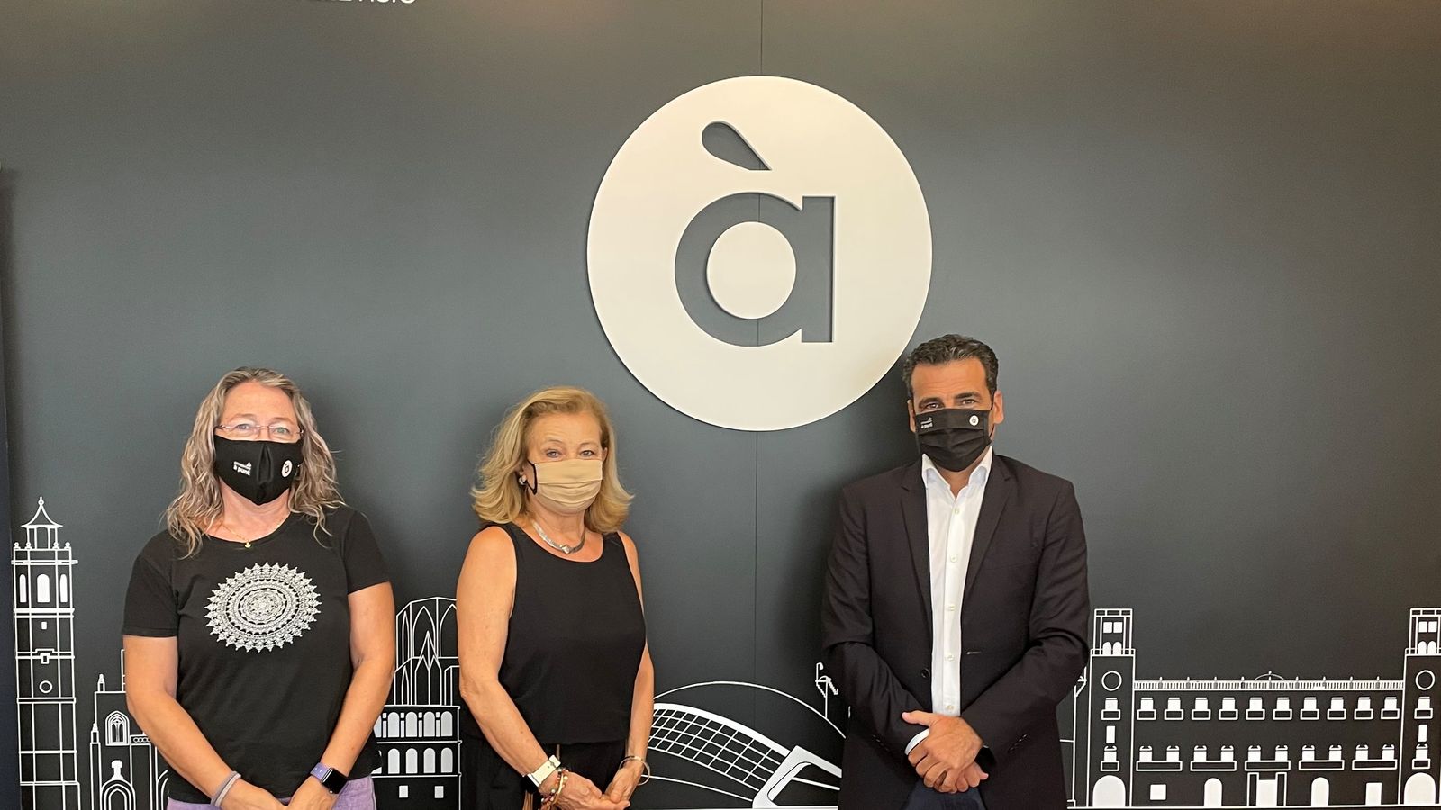 Mar Iglesias, Ana Ruiz i Afred Costa