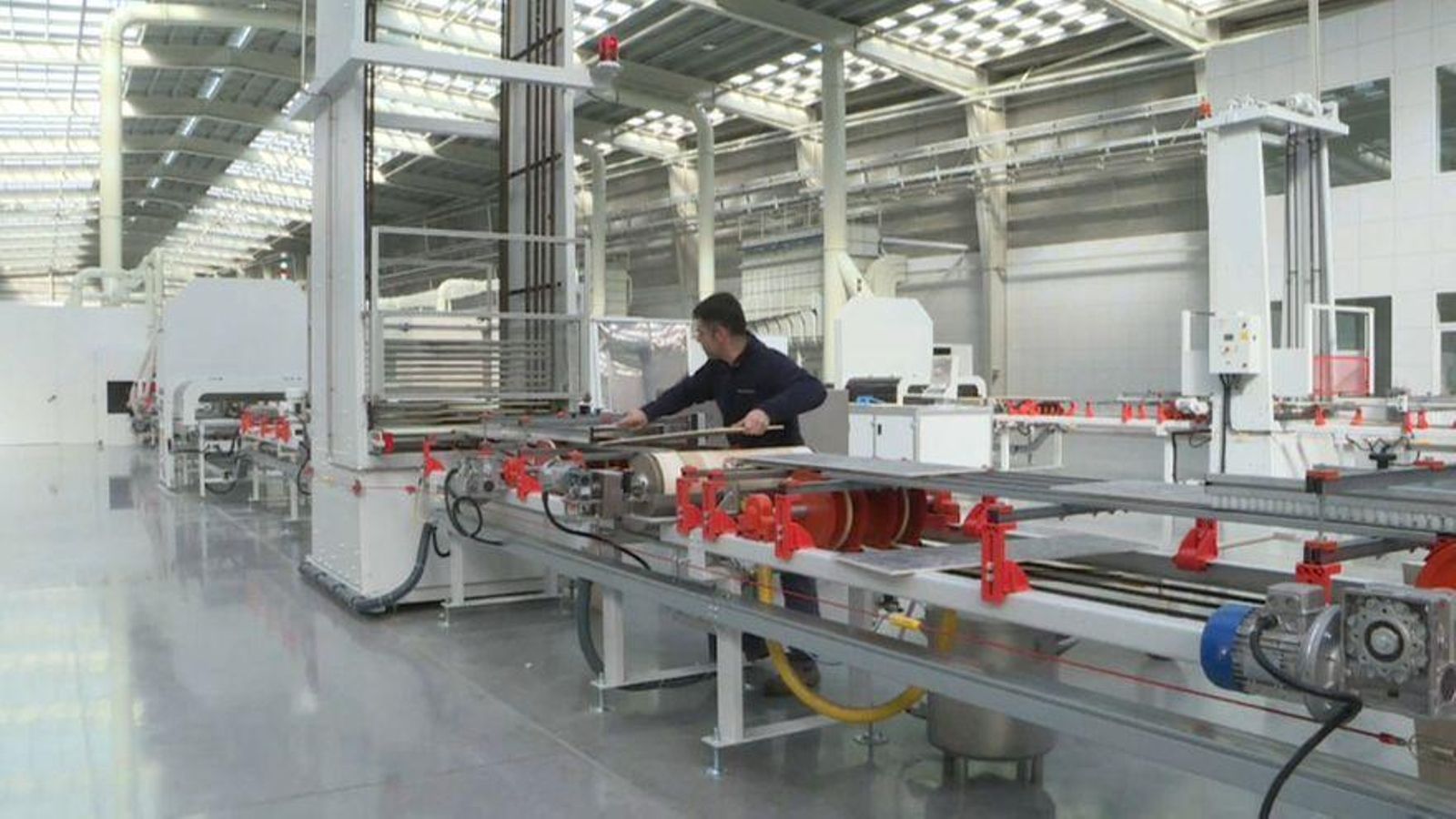 Imatge d'arxiu d'una empresa taulellera