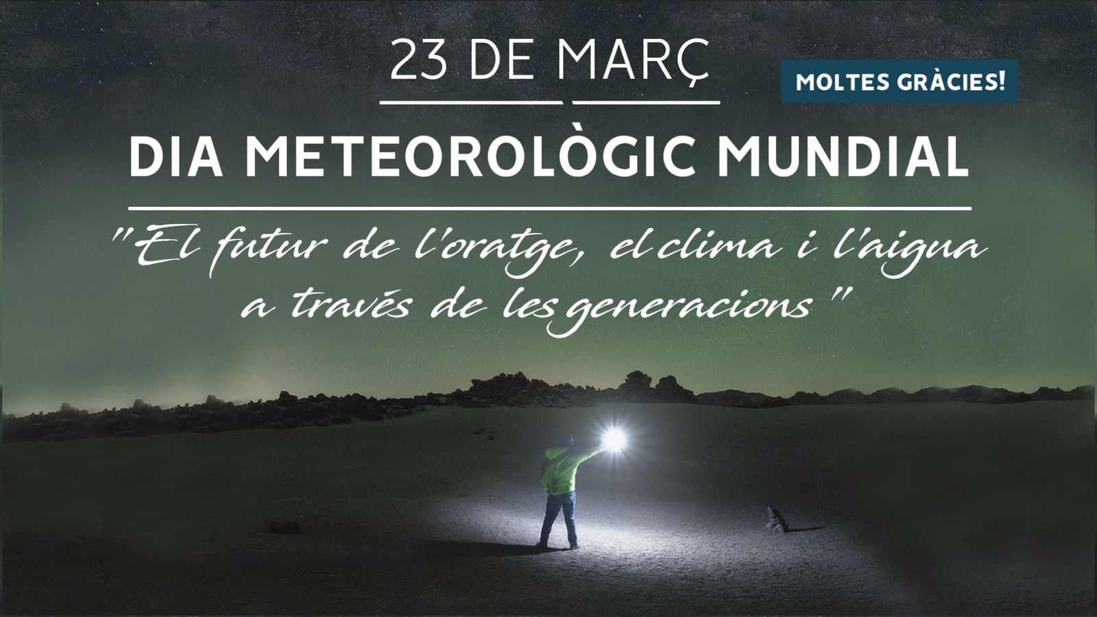 23 de març, dia Meteorològic Mundial