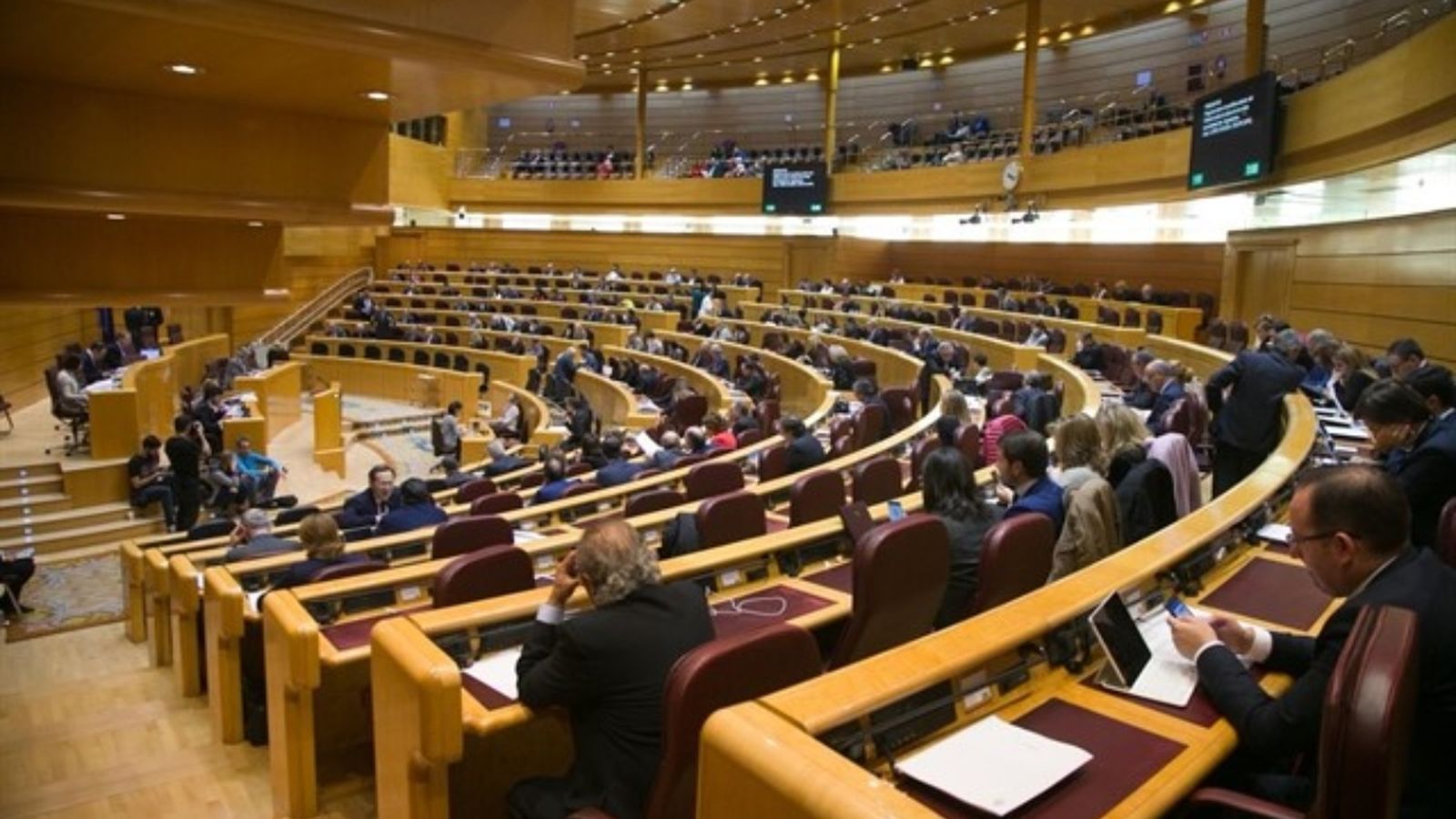 El ple del Senat en una imatge d'arxiu