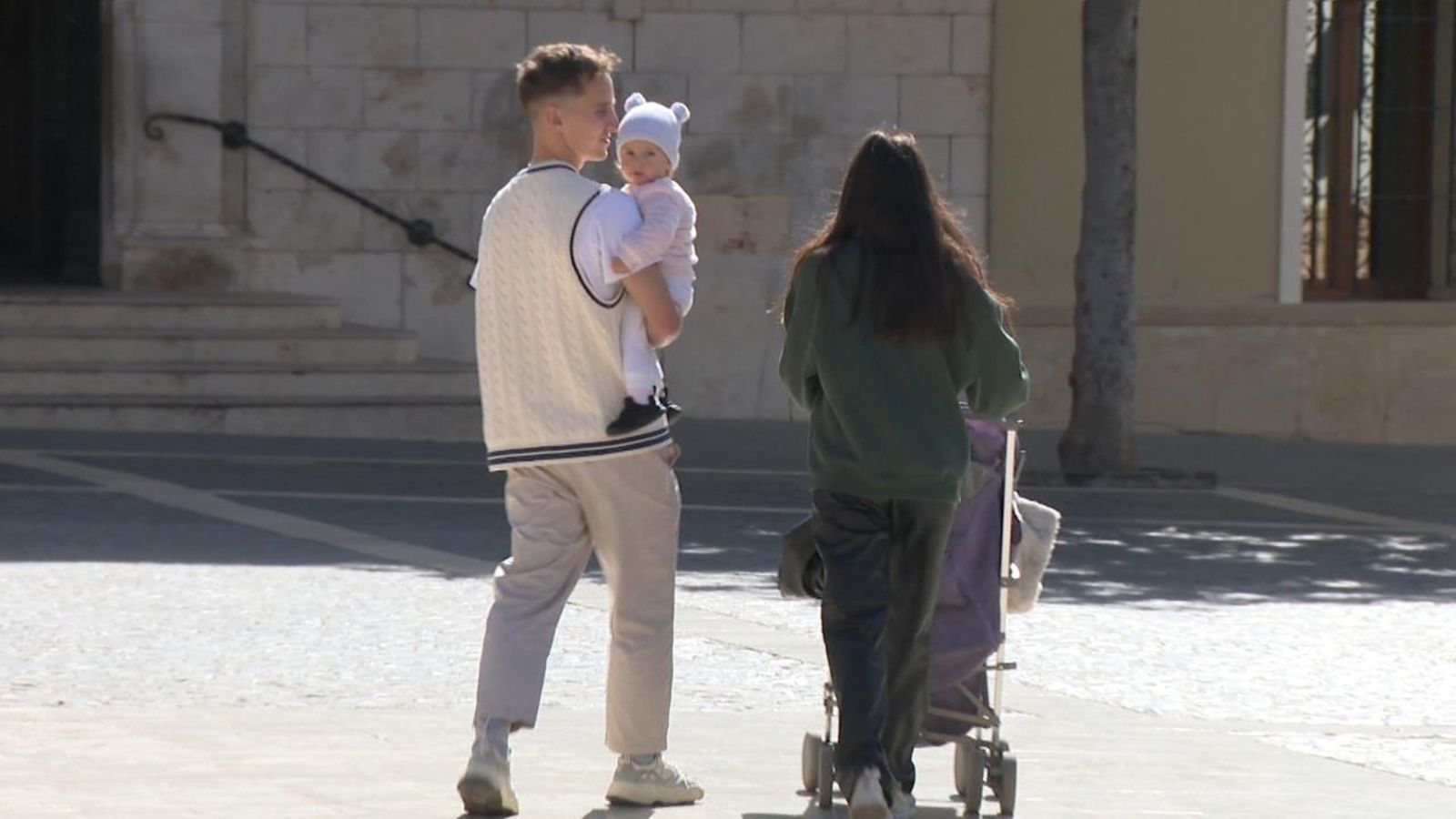 Serguei, Tania i Maksim van deixar Rússia i ara viuen a Espanya