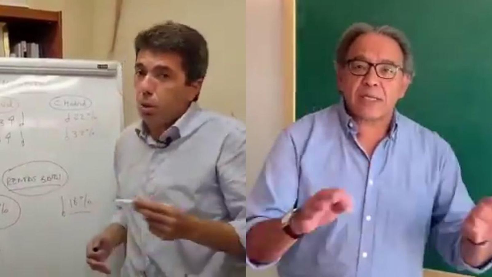 Carlos Mazón i Manolo Mata