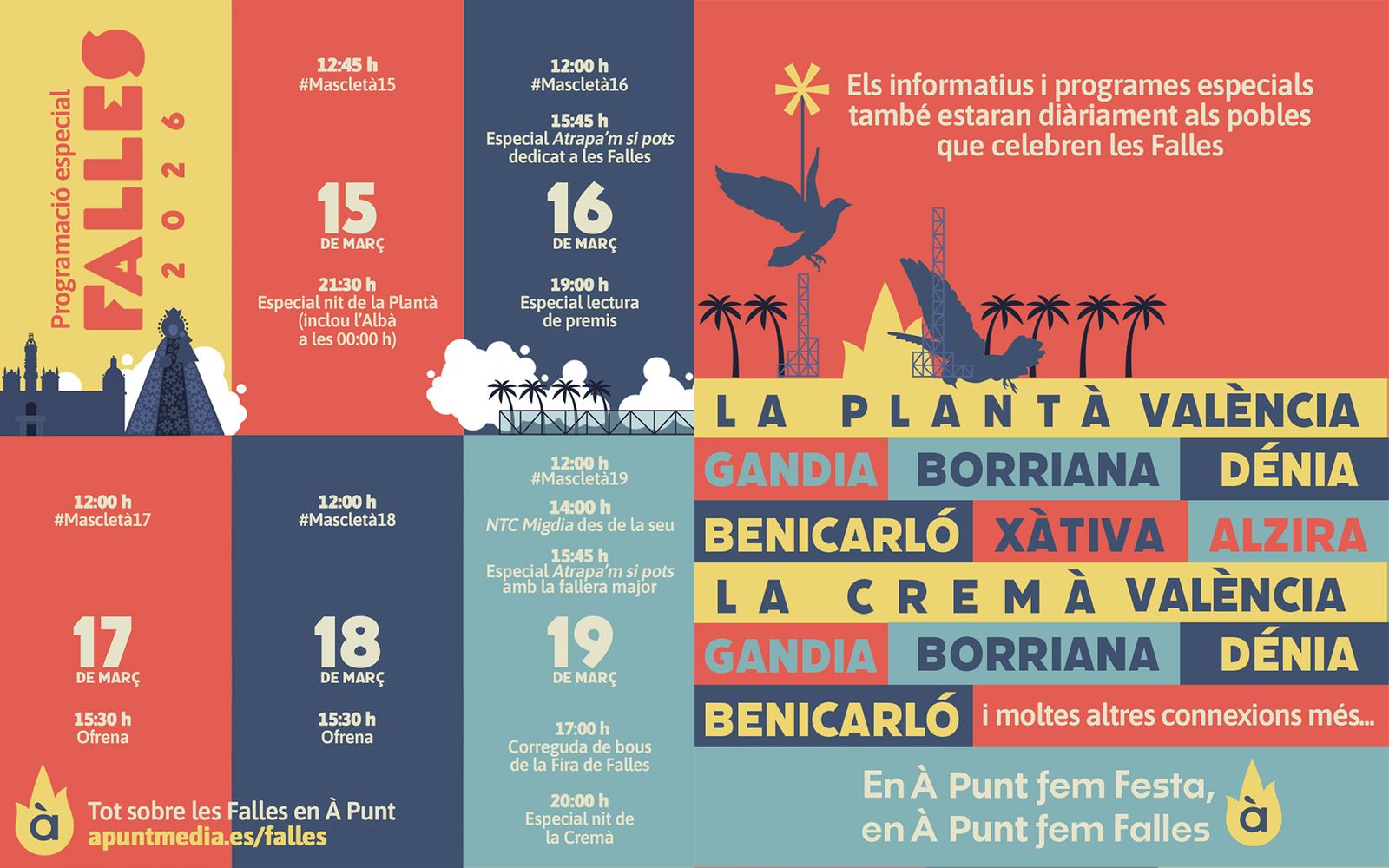 Programació completa de les Falles en À Punt
