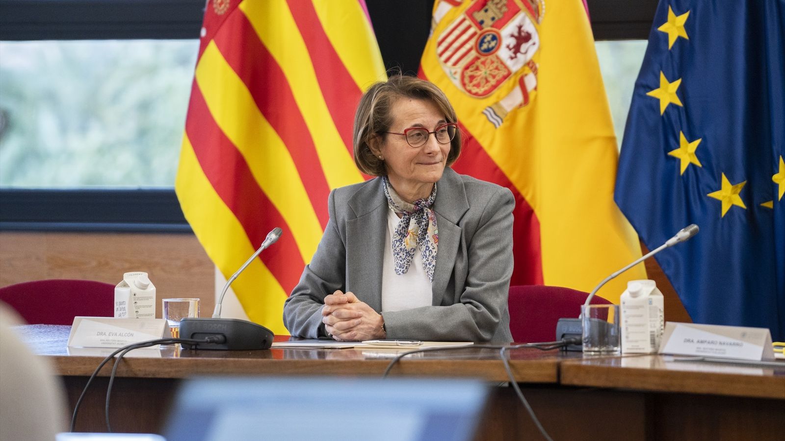 La rectora de la UJI, Eva Alcón, en una imatge d'arxiu