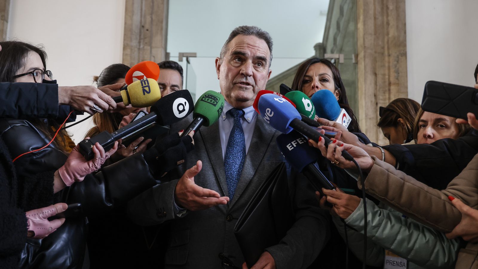 El vicepresident segon i conseller per a la Recuperació Econòmica i Social, Francisco José Gan Pampols