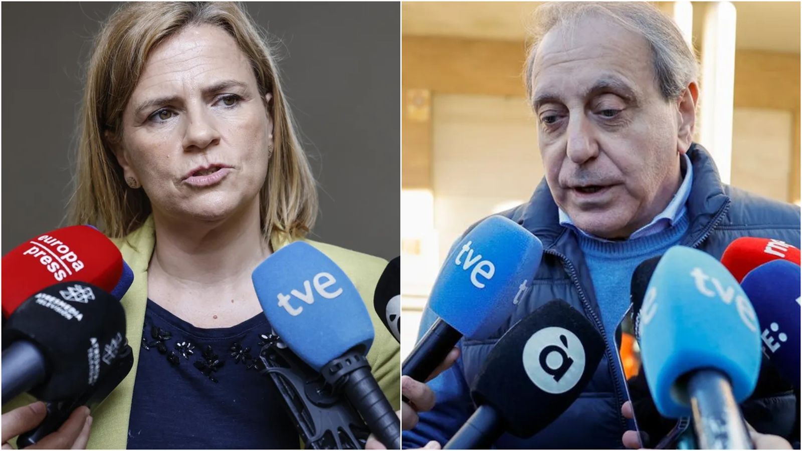 Pilar Bernabé i Alberto Martín, en imatges d'arxiu