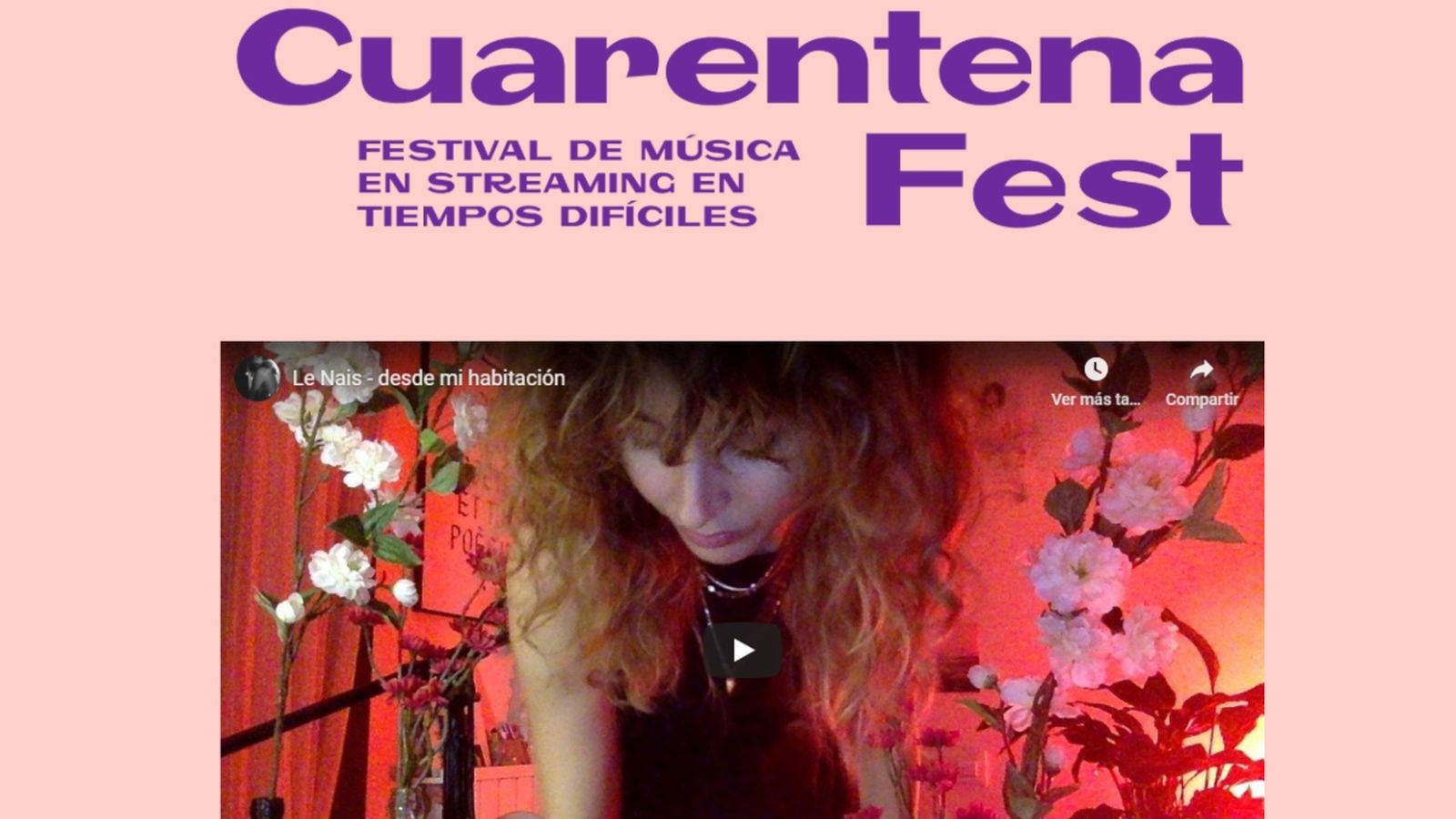 El festival pot gaudir-se través dels canals de cada banda en YouTube i de manera conjunta en Tumblr