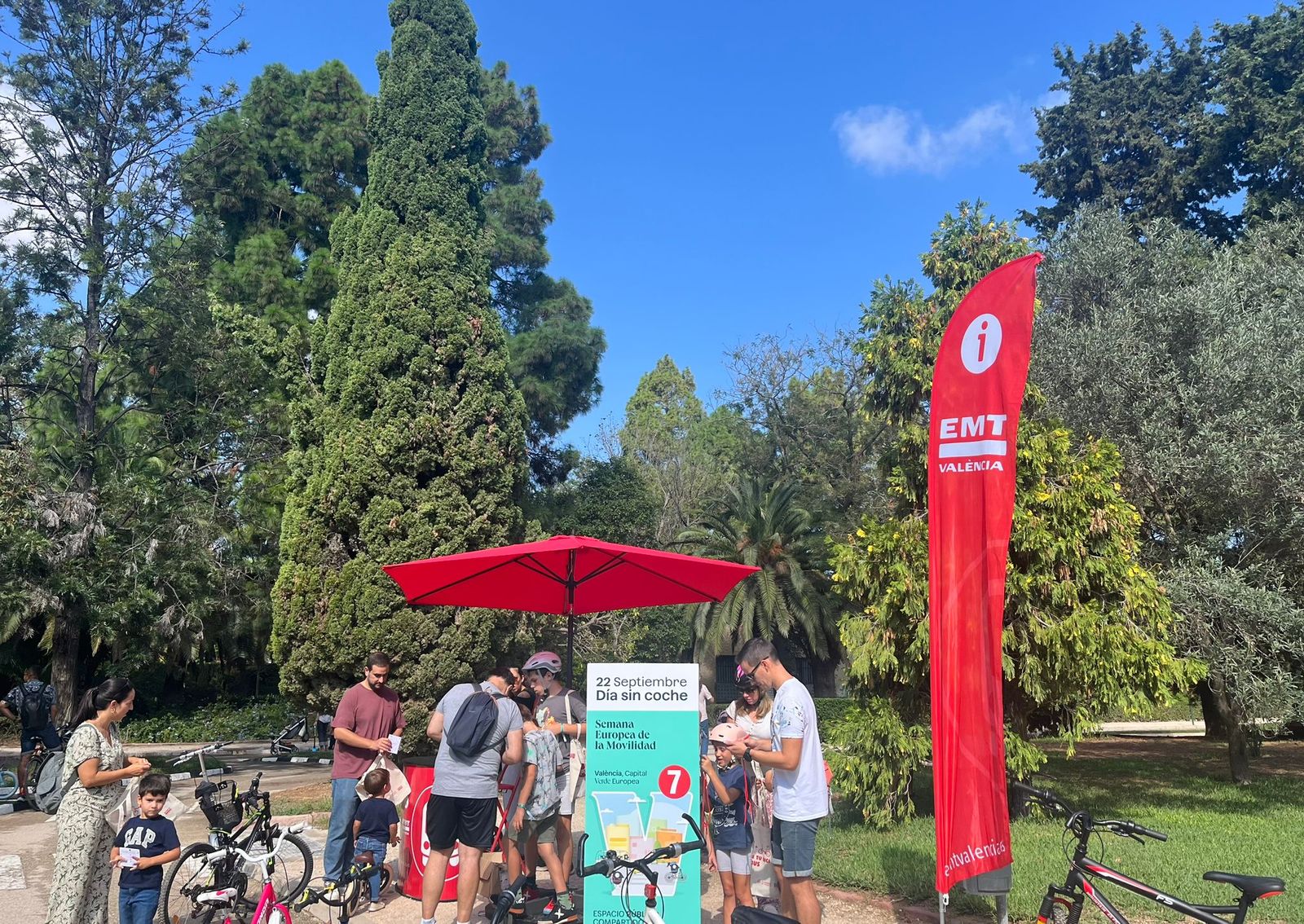 Celebració del Dia Europeu sense Cotxes a València