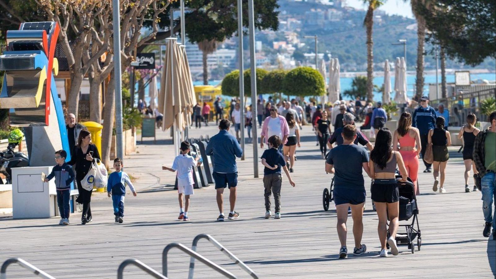 Turistes nacionals a Benicàssim