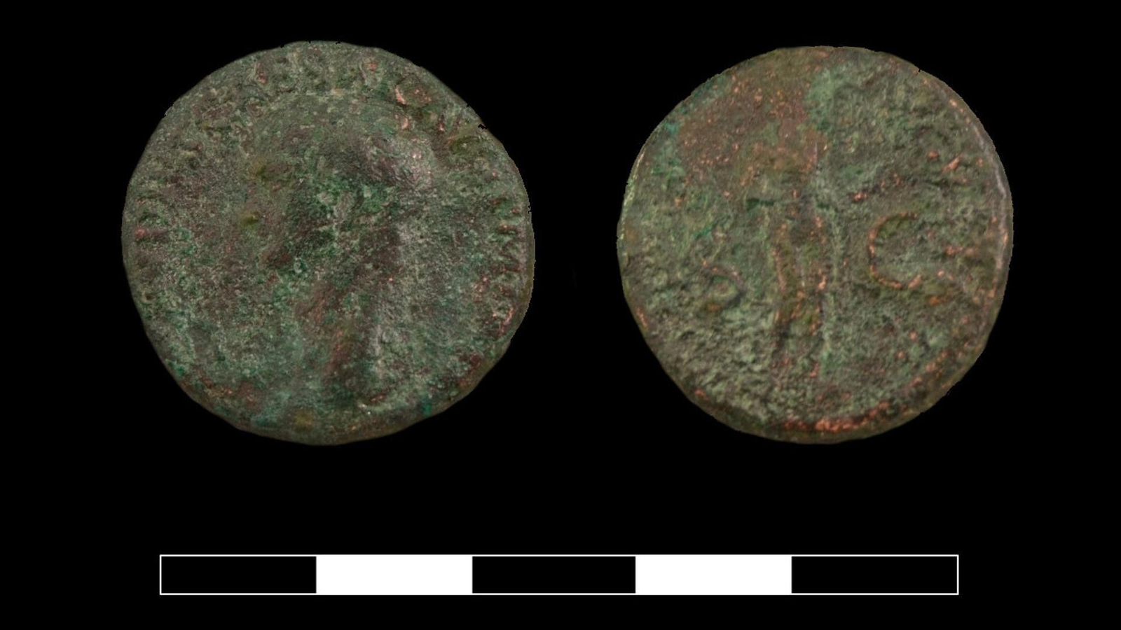 Anvers i revers de les monedes de l'època de l'emperador Claudi