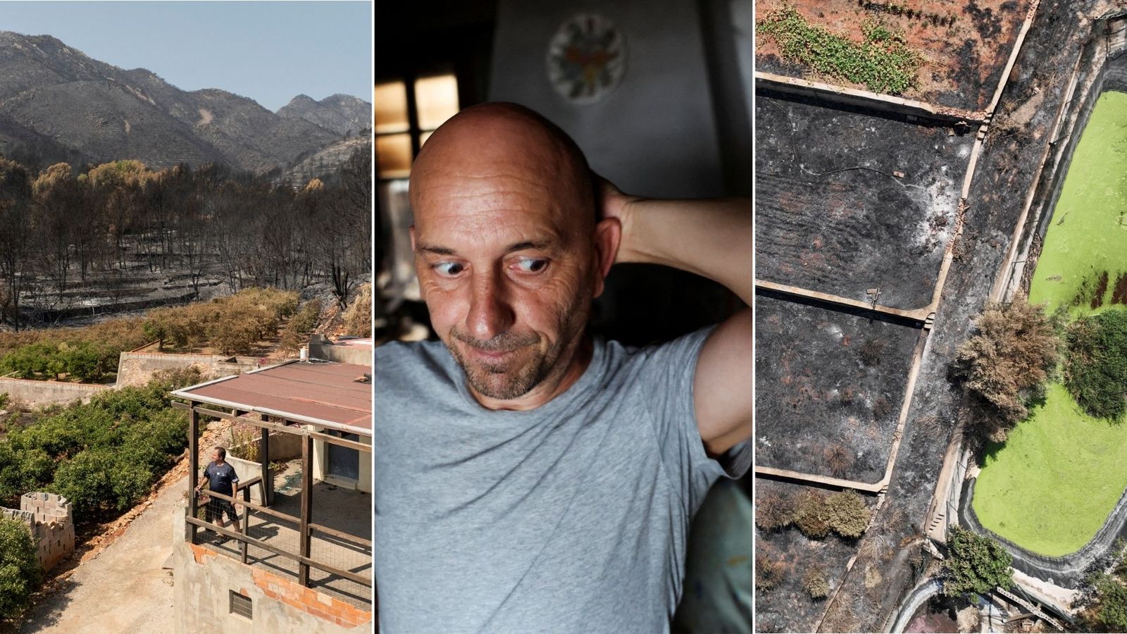 Fotogaleria de l'incendi de la Vall d'Uixó