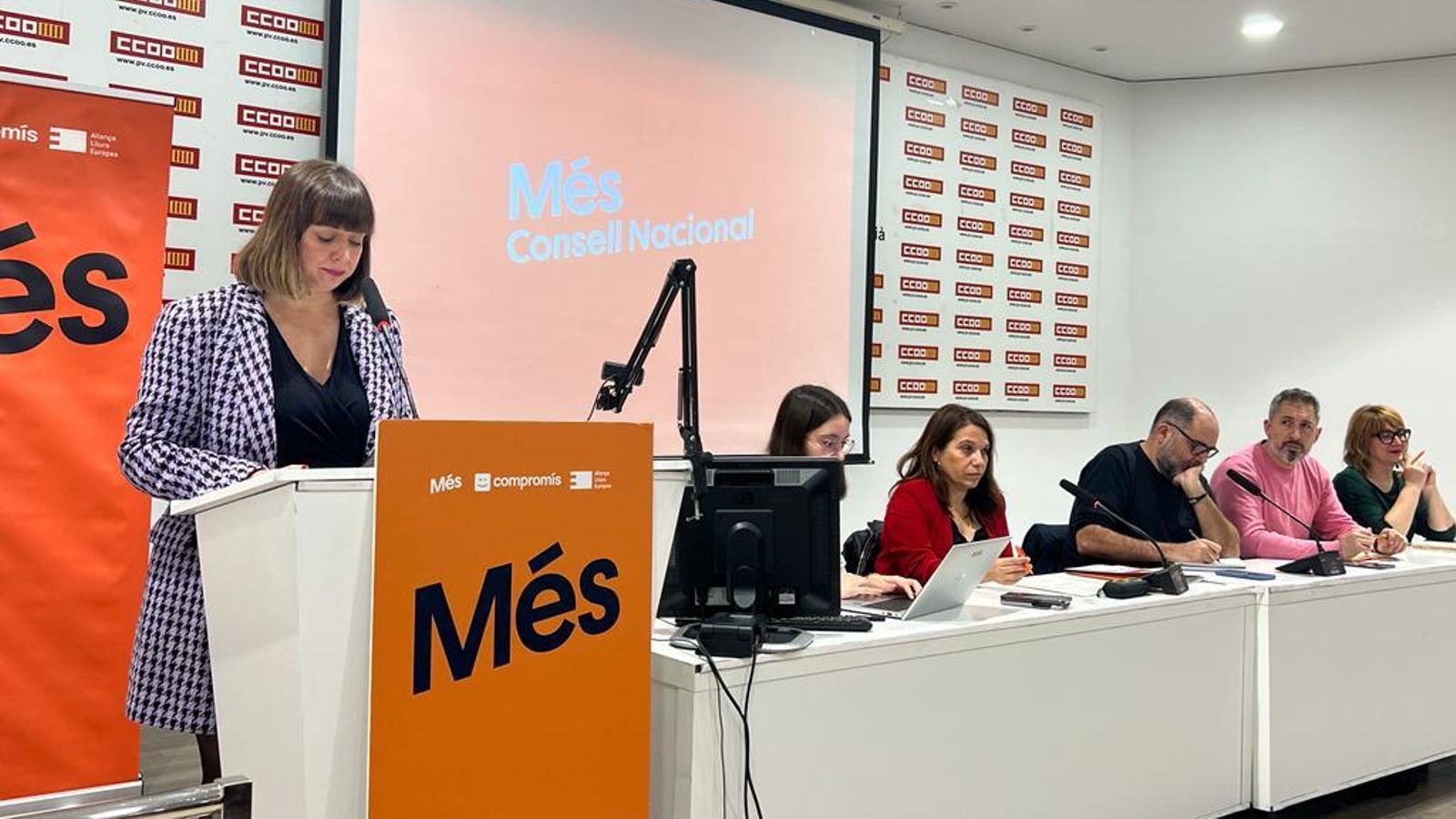 Congrés de Més-Compromís celebrat aquest dissabte