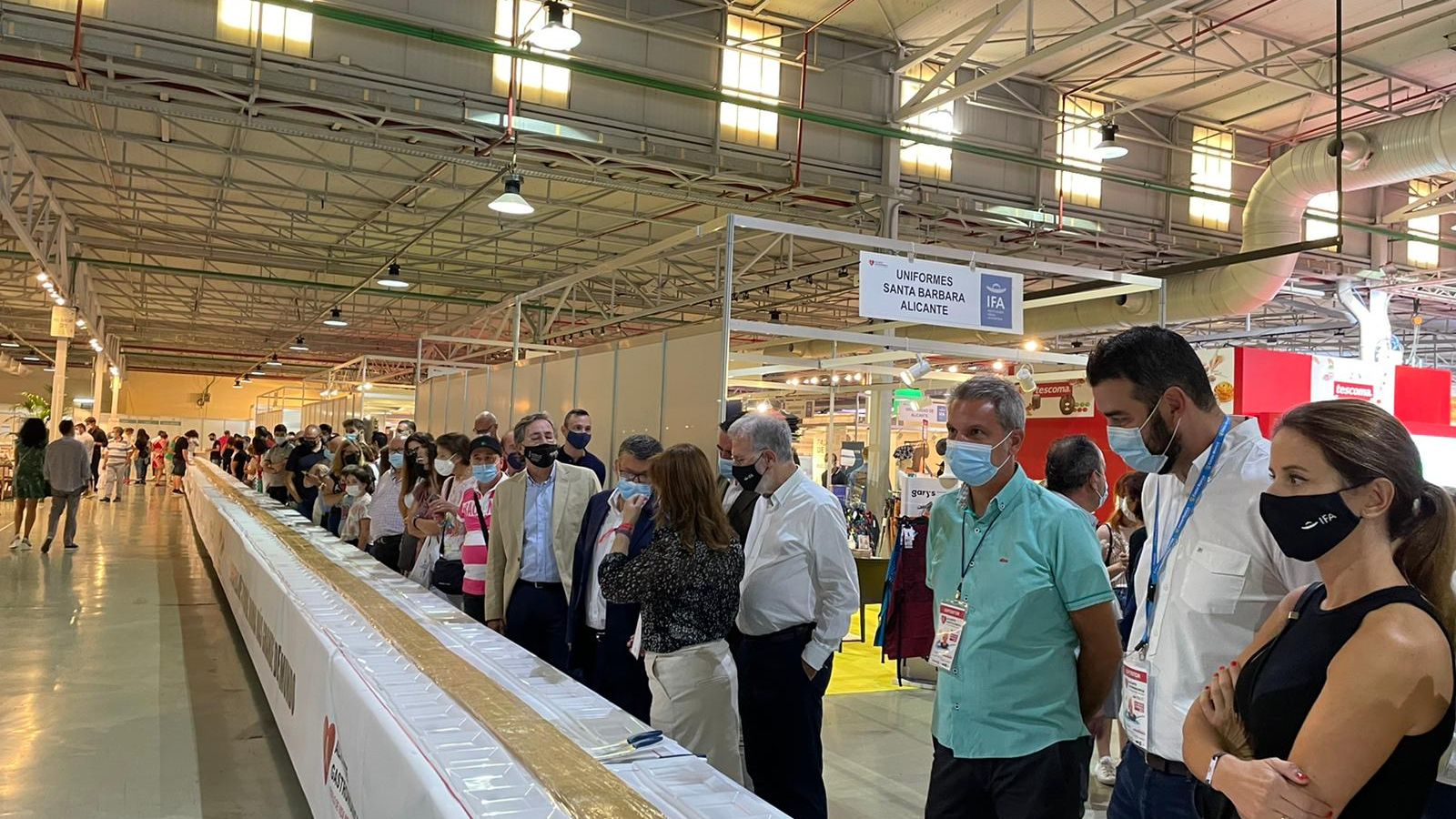 Presentació del torró més gran del món aquest diumenge