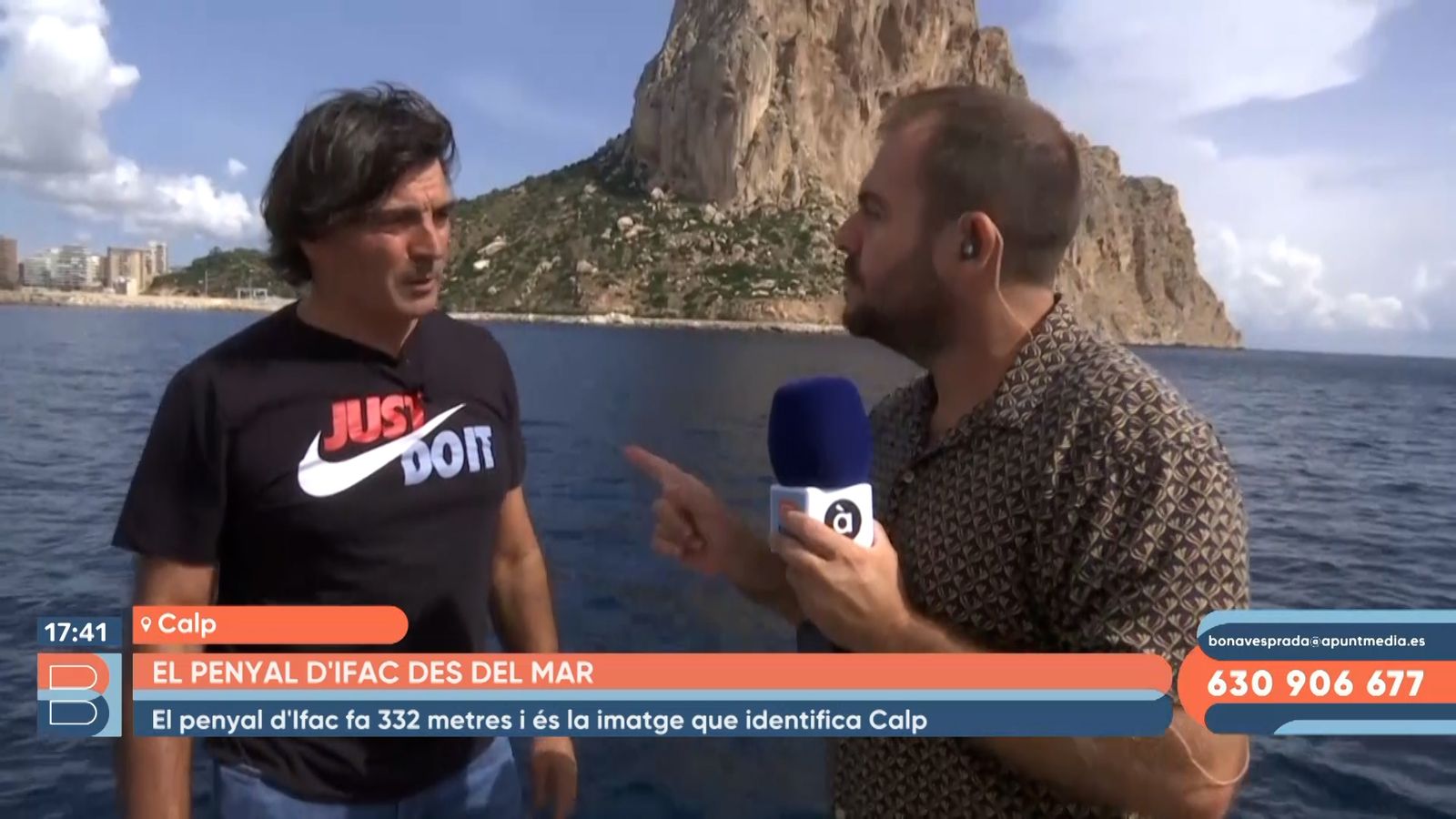 05.10.2022 | El penyal d'Ifac des del mar