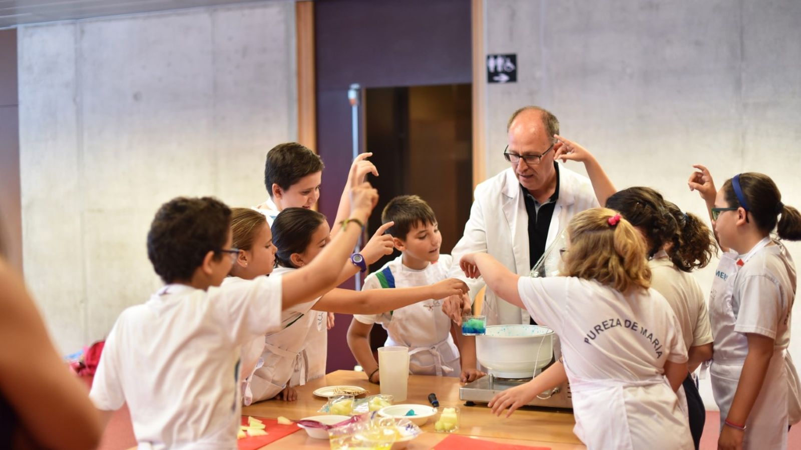 Imatge d'arxiu d'un taller dedicat a la nutrició