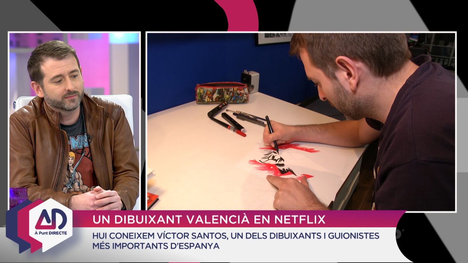 Un dibuixant valencià en Netflix