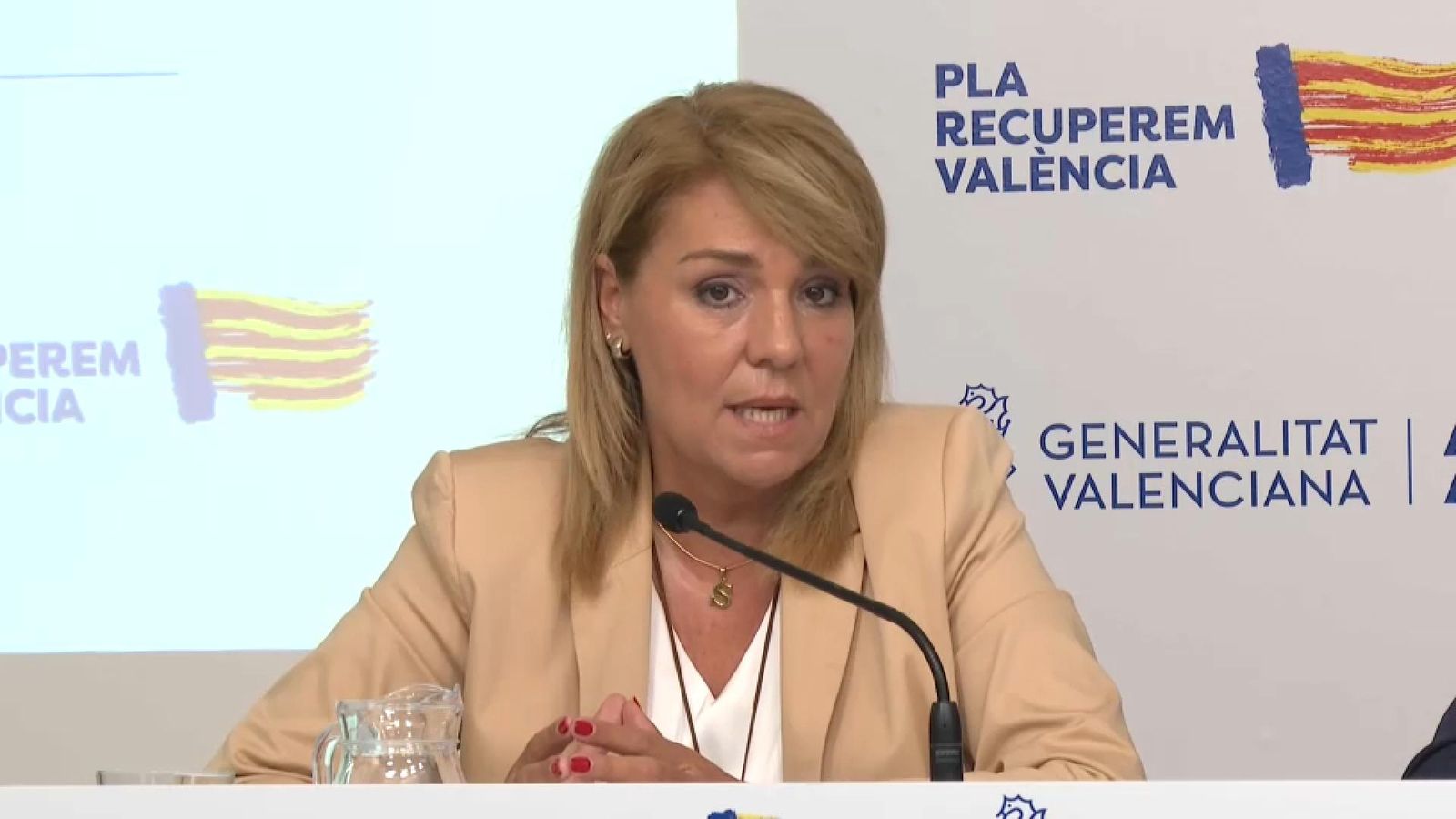 La vicepresidenta Camarero, este dimarts