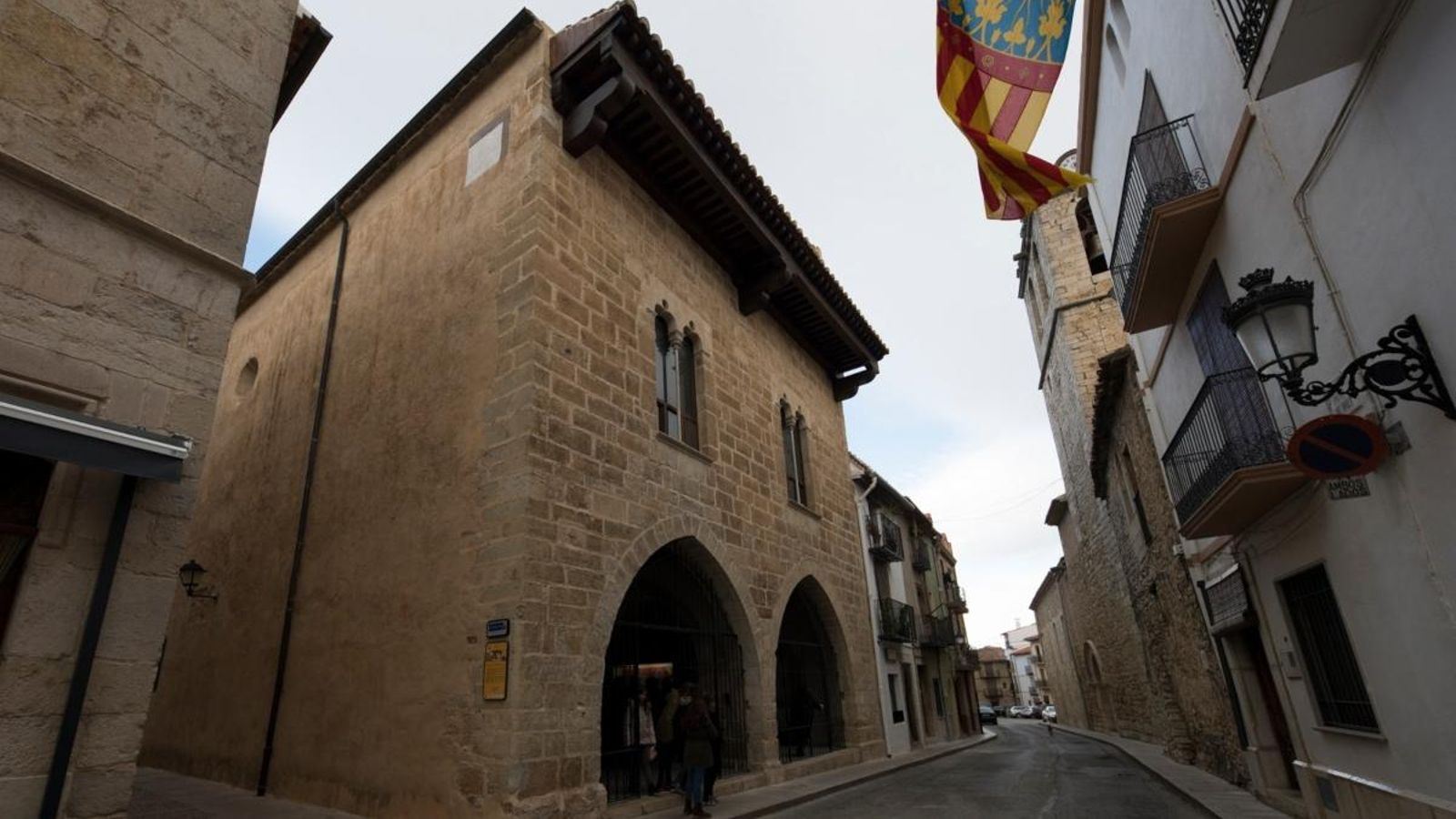 Imatge del centre de Catí