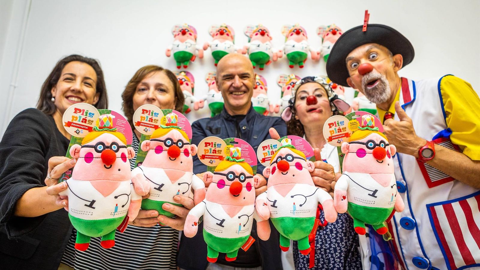 El peluix PlisPlás de Payasospital