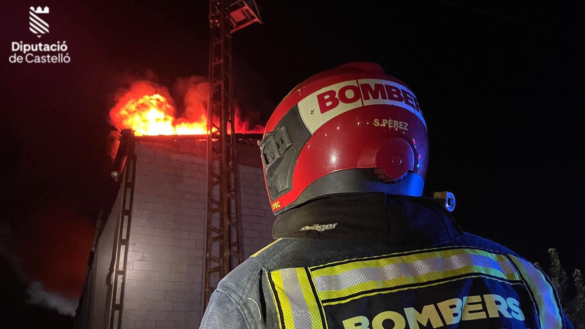 Imatge de l'incendi Imatge de l'incendi